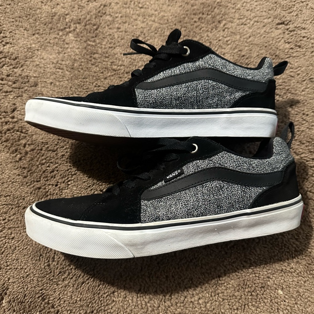 Vans Charcoal and Black High-Tops - Picture 3 of 6